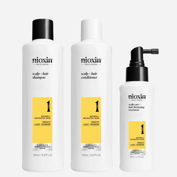 Nioxin System 1 Trial Kit 350 ml - Natural Hair/Untreated Hair