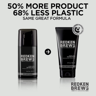 Redken Brews Work Hard Molding Paste 150 ml - Hårvoks i tube.