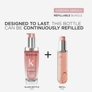 Kérastase Chroma Absolu L´Huile Chroma Éclat 75 ml Refill - Hårolie