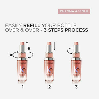 Kérastase Chroma Absolu L´Huile Chroma Éclat 75 ml Refill - Hårolie
