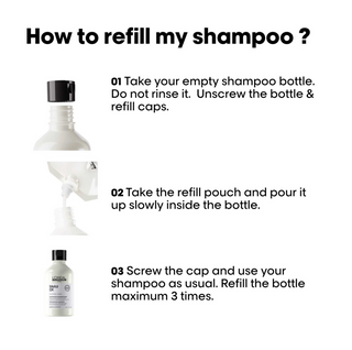 L’Oréal Pro Serie Expert Metal DX Shampoo Refill Kit