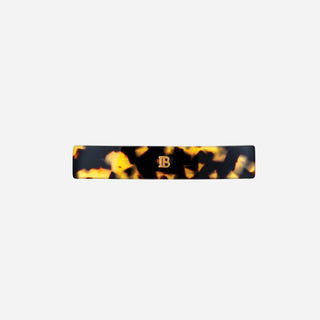 Balmain Hair Couture Cellulose Acetate Barrette pour Cheveux M Tortoise Shell