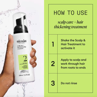 Nioxin System 2 Scalp Care + Hair Thickening Treatment