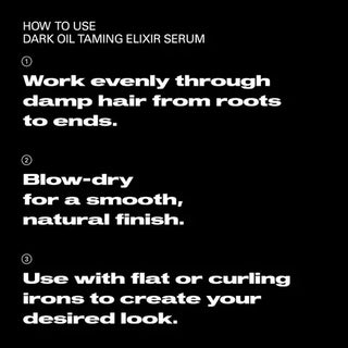 Sebastian Professional Dark Oil Taming Elixir Serum 140 ml