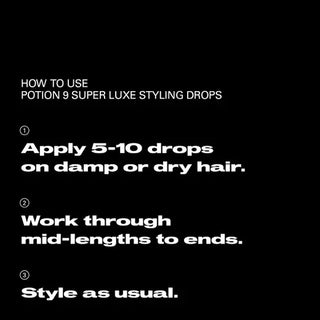 Sebastian Professional Potion 9 Super Luxe Styling Drops 30 ml