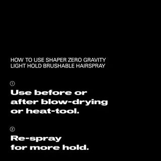 Sebastian Professional Shaper Zero Light Hold Hairspray 300 ml
