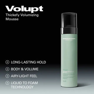Sebastian Professional Volupt Thickefy Volumizing Mousse 190 ml