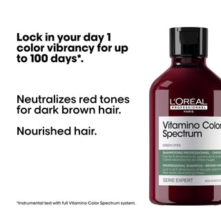 L'Oréal Pro Serie Expert Vitamino Color Spectrum Green Shampoo 300 ml