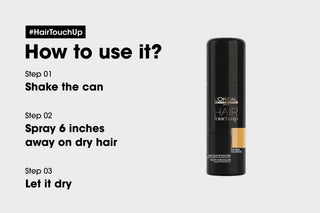 L'Oréal Professionnel Hair Touch Up Warm Blonde - sprayfarve