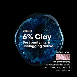 L'Oréal Professionnel Scalp Advanced Anti-Oiliness 2-in-1 Deep Purifier Clay 250 ml