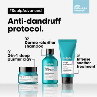 L'Oréal Professionnel Scalp Advanced Anti-Oiliness 2-in-1 Deep Purifier Clay 250 ml