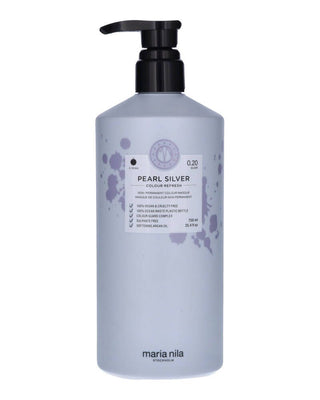 Maria Nila Colour Refresh Pearl Silver 750 ml - Farvende hårkur