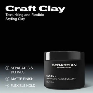 Sebastian Craft Clay 50 ml - hårvoks
