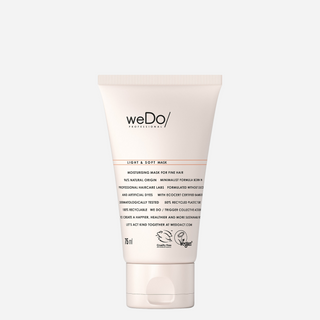 weDo Professional Light & Soft Mask 75 ml - Hårkur